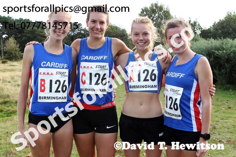 Senior womens 4 stage road relay, 2019 ERRA 6 and 4 Stage Relay and Young Athletes.  Photo: David T. Hewitson/Sports for All Pics
